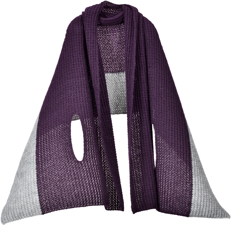 mino/nico/あったか冬のモヘア ツートンカラー